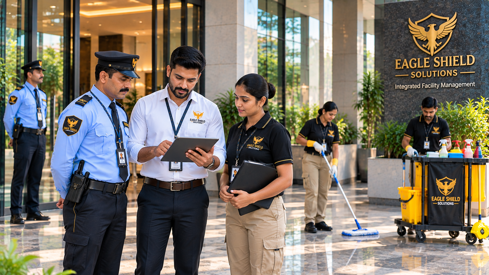Eagle Shield facility management review and service continuity