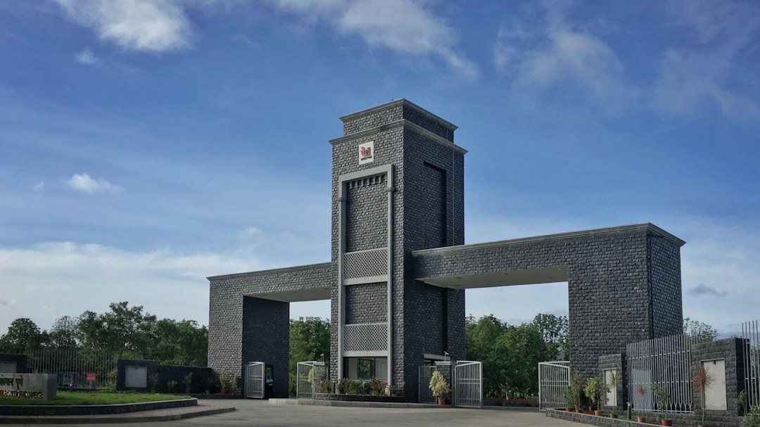 Residential community entrance